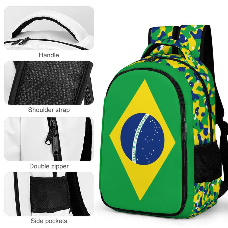 Brazil Flag Bags - Conscious Apparel Store