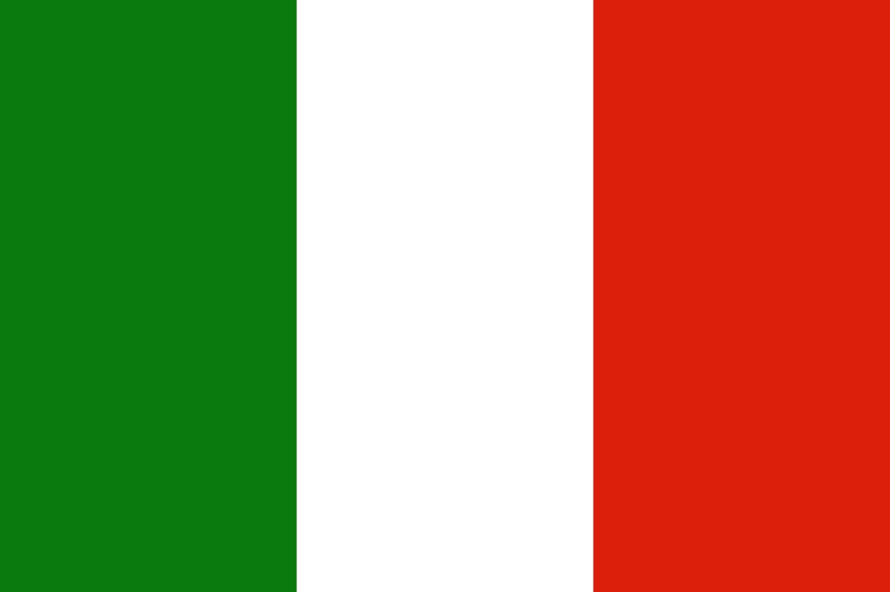 Italy Flag Apparel - Conscious Apparel Store