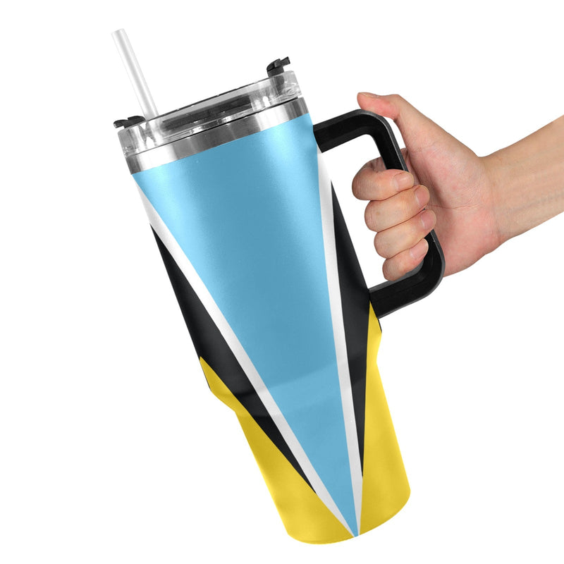 St Lucia Flag Accessories - Conscious Apparel Store