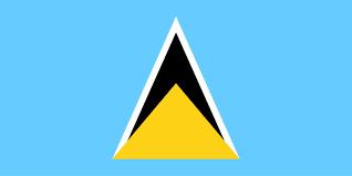 St Lucia Flag Apparel - Conscious Apparel Store