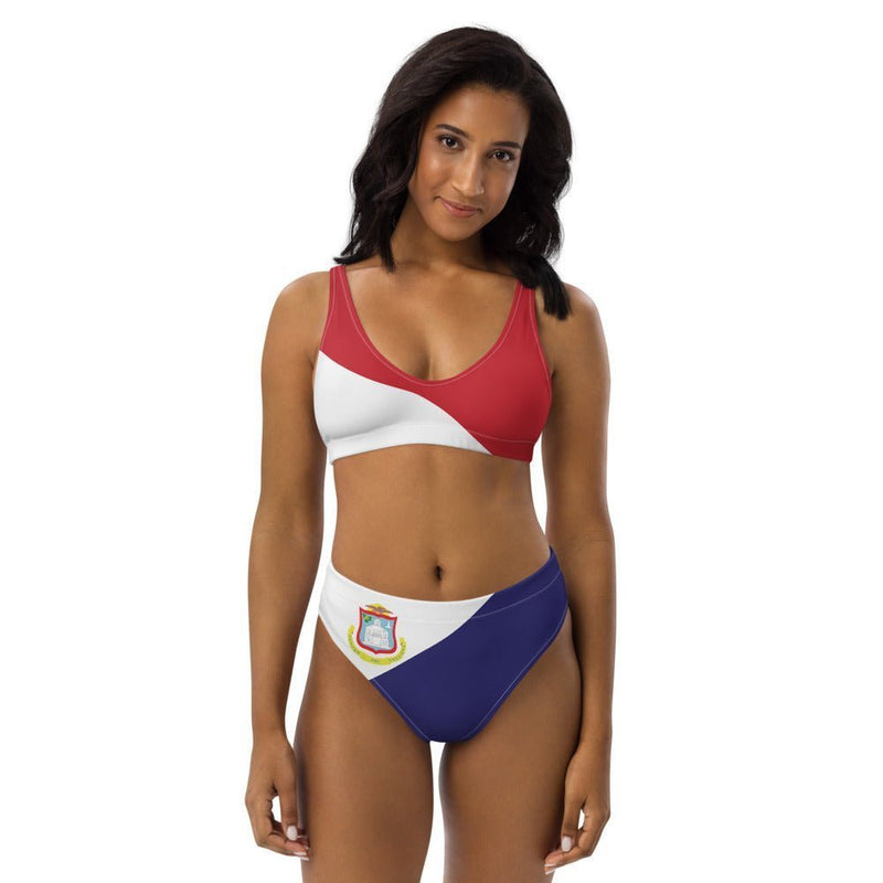 St Maarten Flag Swimwear - Conscious Apparel Store