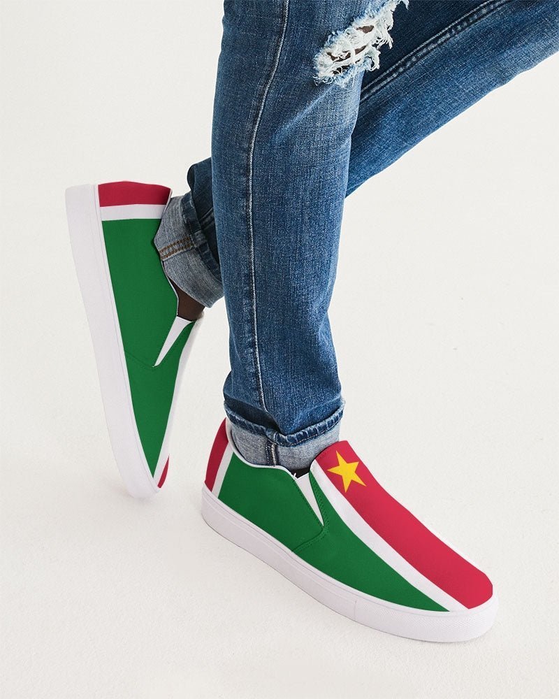 Suriname Flag Shoes - Conscious Apparel Store