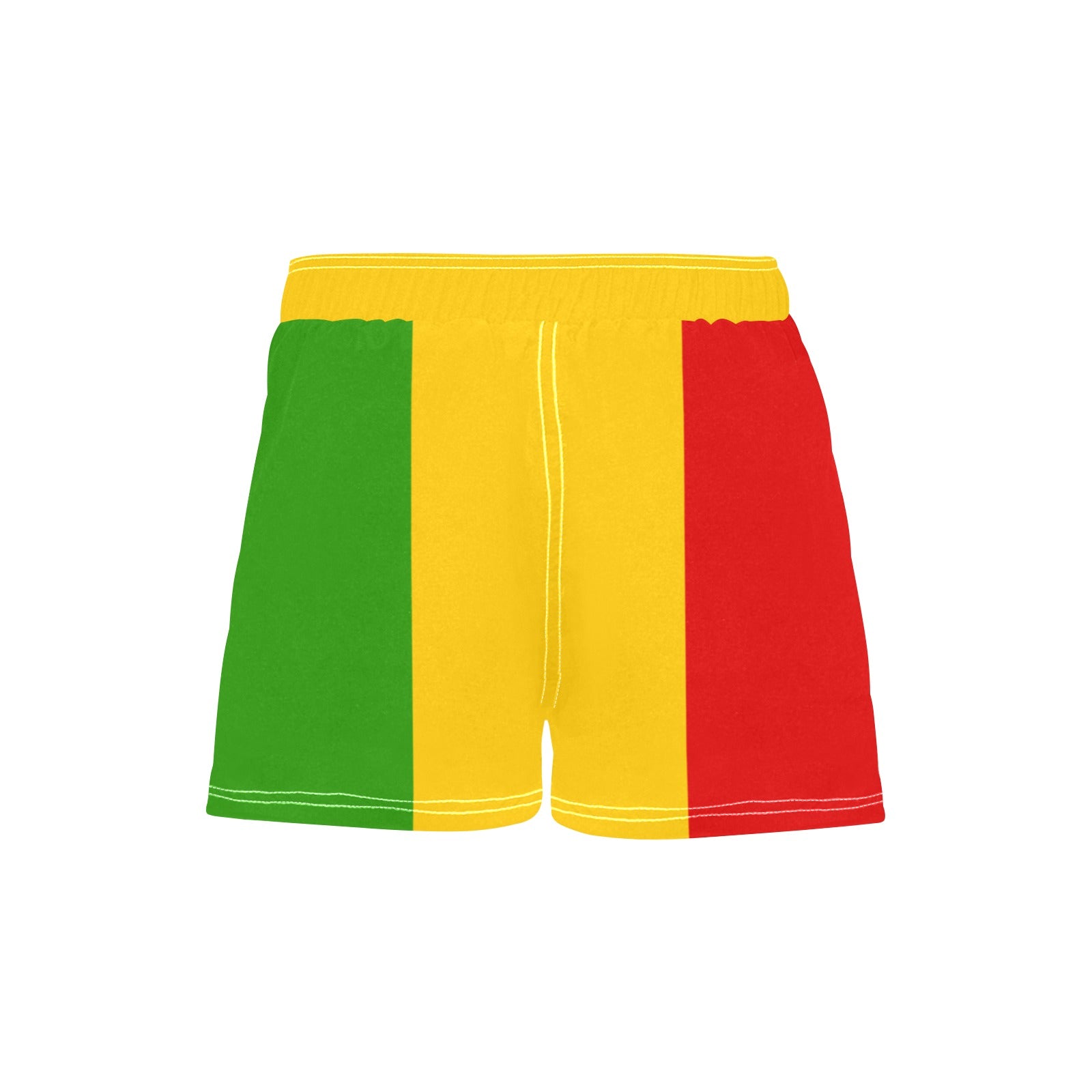 Rastafarian Flag Women's Casual Board Shorts