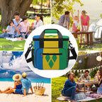 St Vincent & The Grenadines Flag Insulated Cooler Bag
