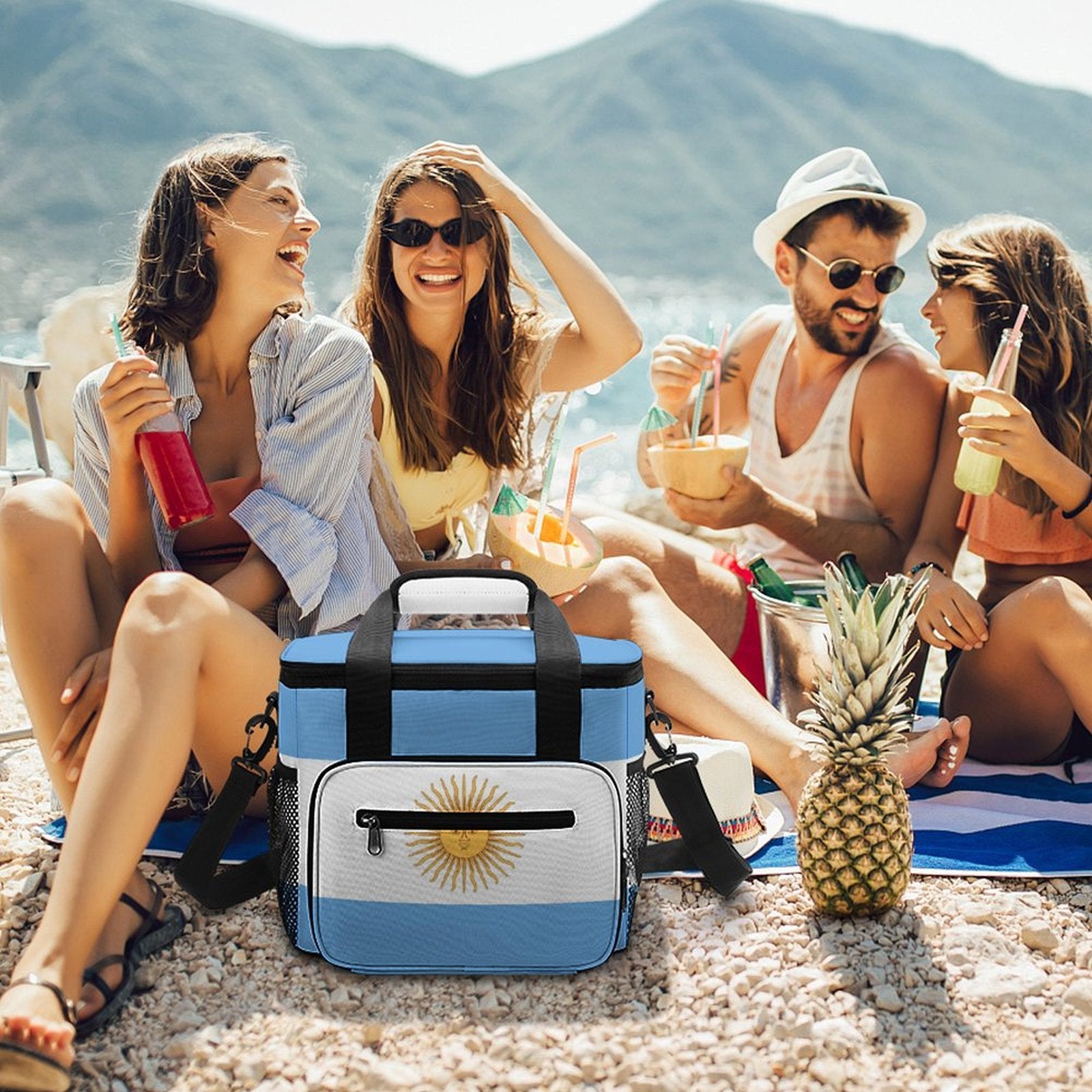 Argentina Flag Cooler Bag
