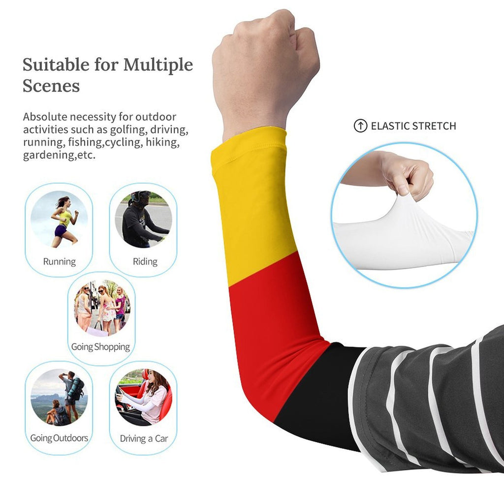 Germany Flag Cooling Compression Arm Sleeves