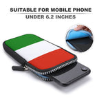 Italy Flag Mobile Phone Purse