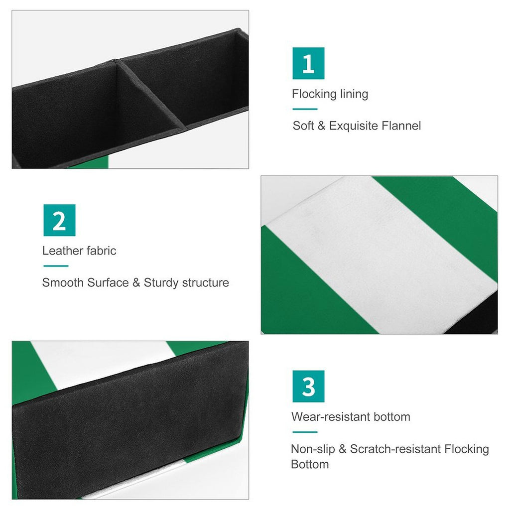 Nigeria Flag Leather Pen Holder