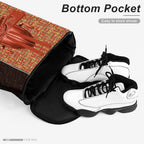 Ancient Nubia (Red-Rust) Sports Drawstring Bag