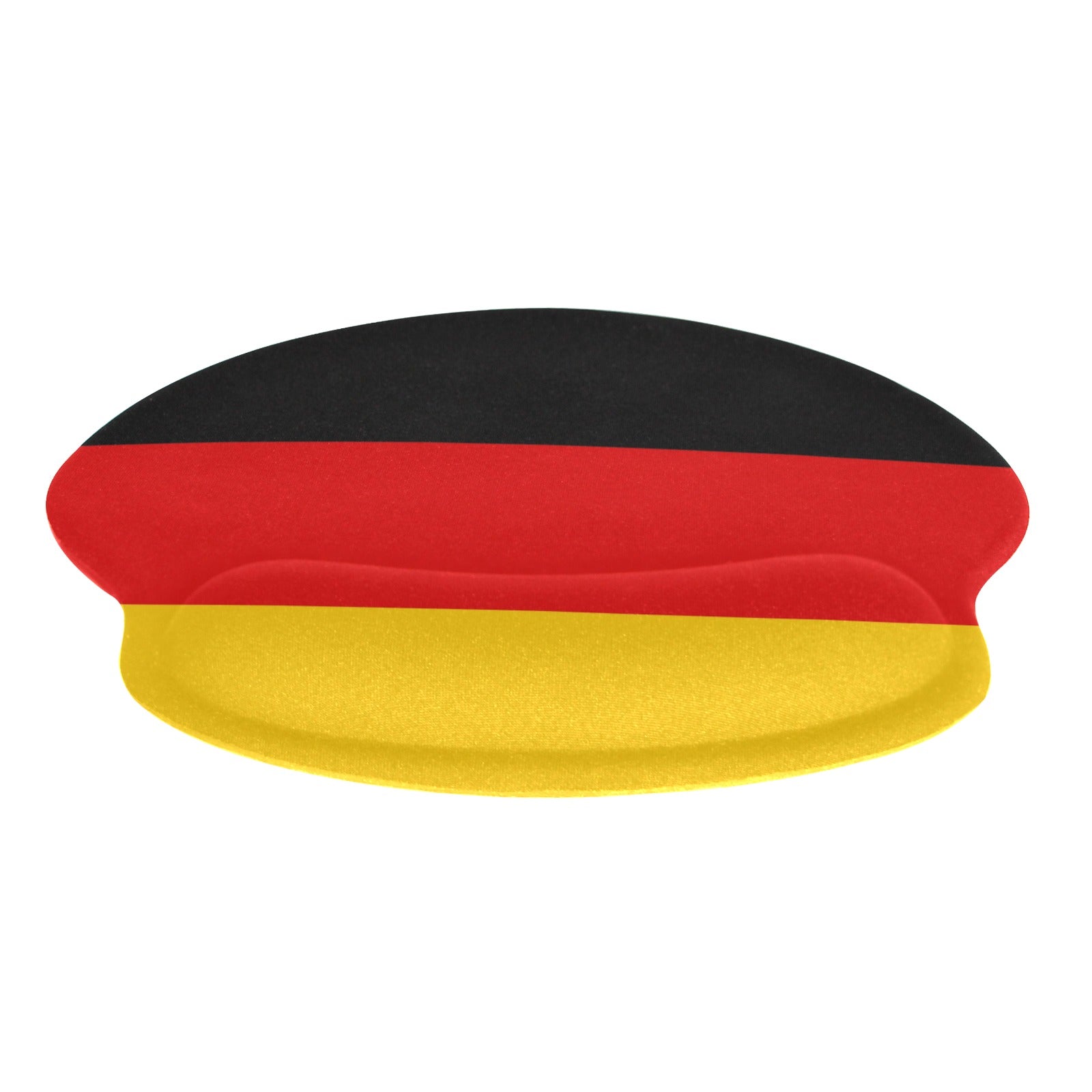 Germany Flag Mouse Pad with Wrist Rest Support