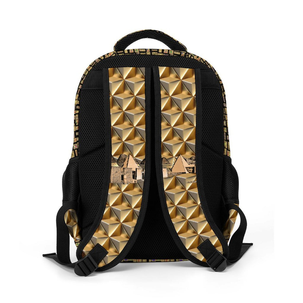 Nubian Queen Casual Backpack (Black) (5 Colors Available)