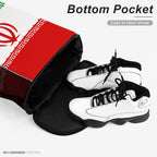 Iran Flag Sports Drawstring Bag