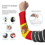 Spain Flag Cooling Compression Arm Sleeves