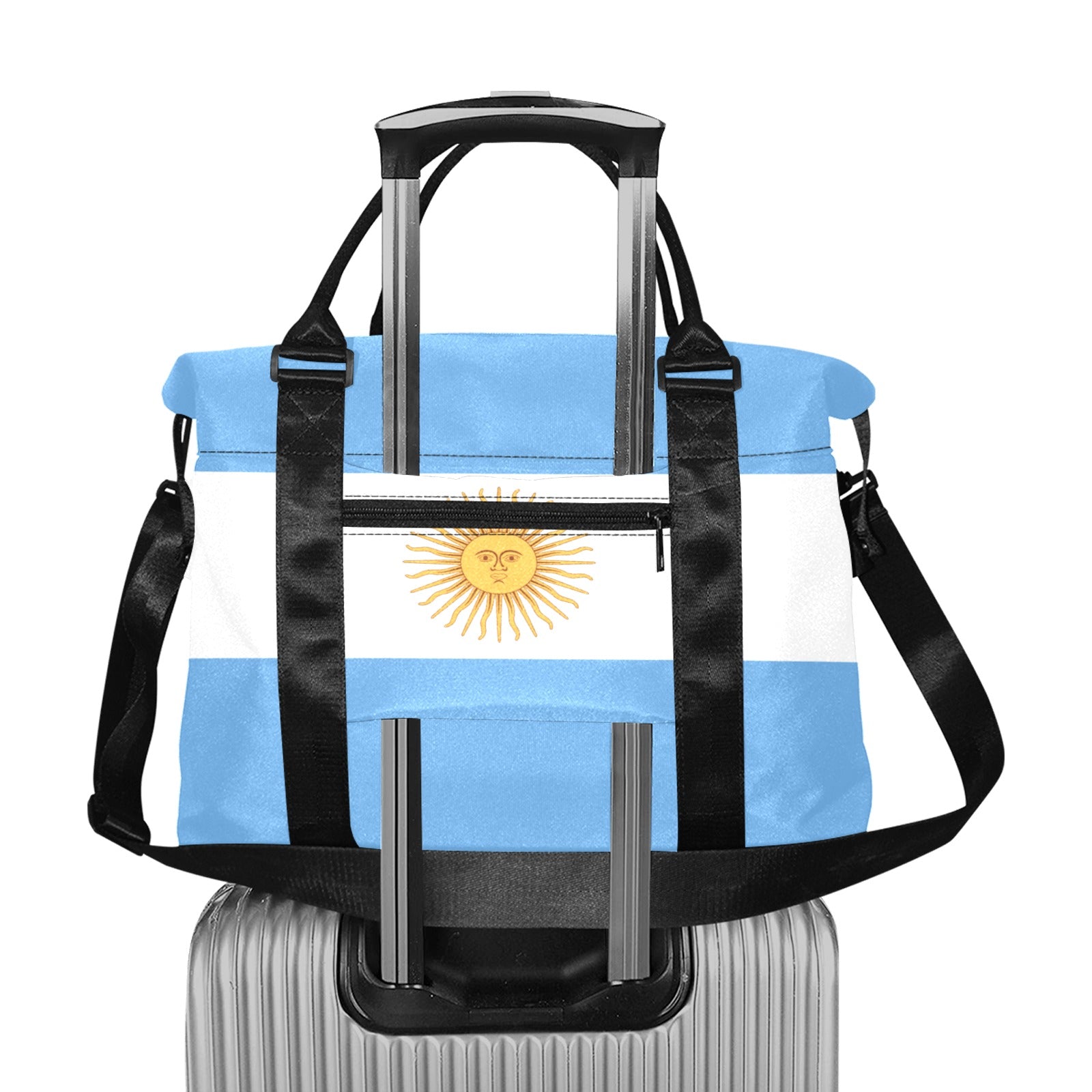 Argentina Flag Large Capacity Duffle Bag