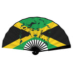 Janaican Girl Double-Sided Custom Folding Fan