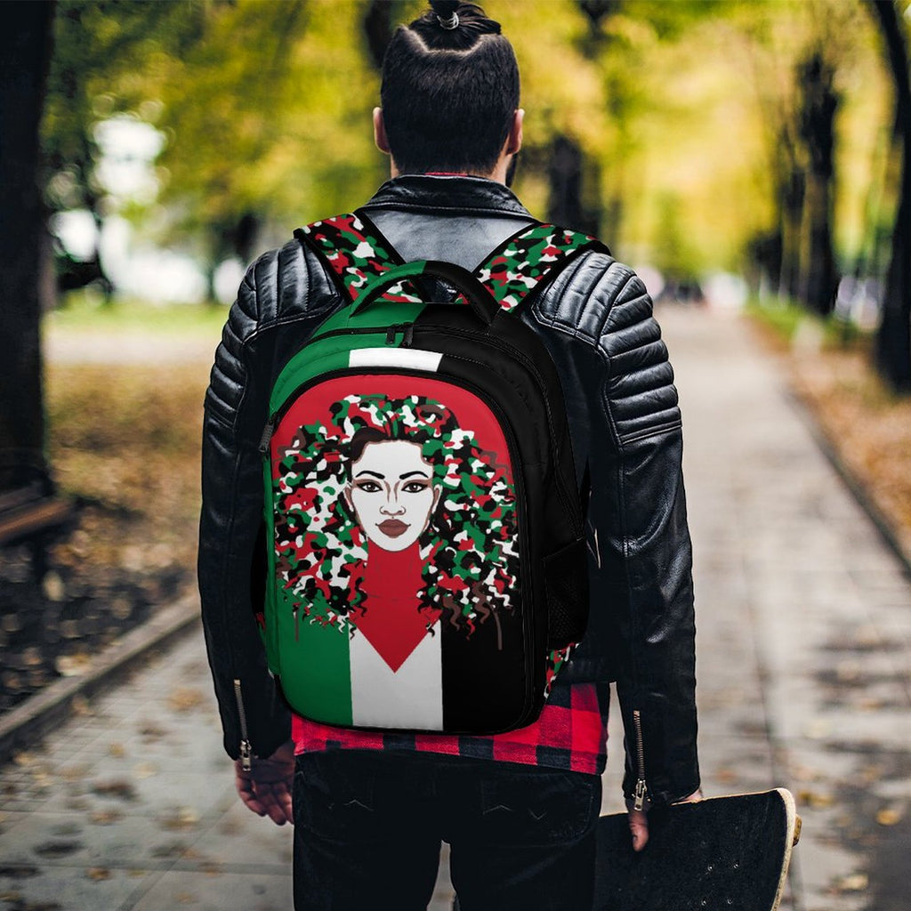 Palestinian Girl Casual Backpack