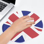 United Kingdom Flag Mouse Pad with Wrist Rest Support