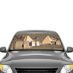 Nubia Pyramids Car Sun Shade Umbrella 58"x29" (6 Colors Available)