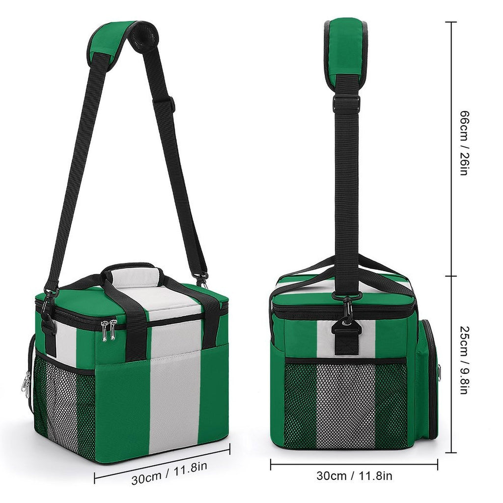 Nigeria Flag Insulated Cooler Bag