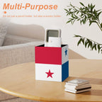 Panama Flag Square Pen Holder