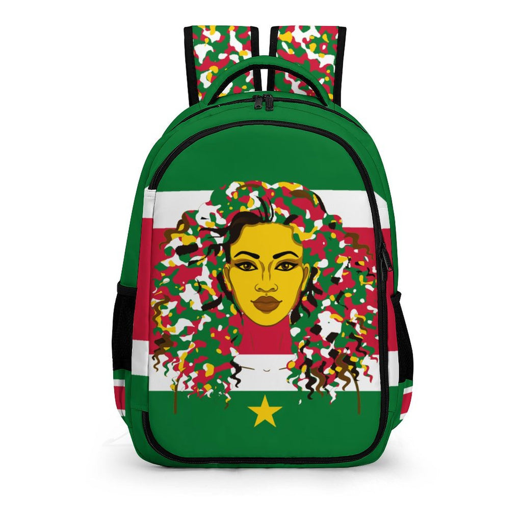 Surinamese Girl Casual Backpack