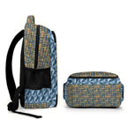 Nubian Queen Casual Backpack (Blue) (5 Colors Available)