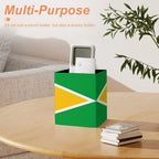 Guyana Flag Square Pen Holder