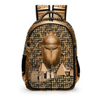 Nubia Scarab Casual Backpack (Black) (6 Colors Available)