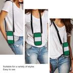 Nigeria Flag Mobile Phone Purse