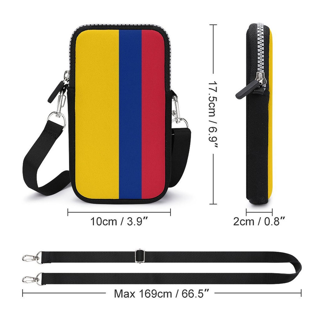 Columbian Flag Mobile Phone Purse