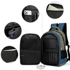 Nubian Girl Casual Backpack (Blue) (6Colors Available)