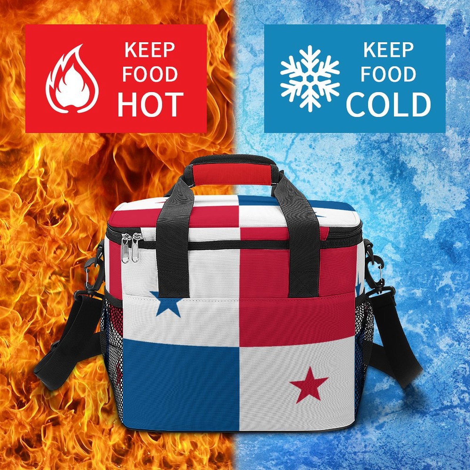Panama Flag Insulated Cooler Bag
