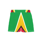 Guyana Flag Women's Casual Board Shorts