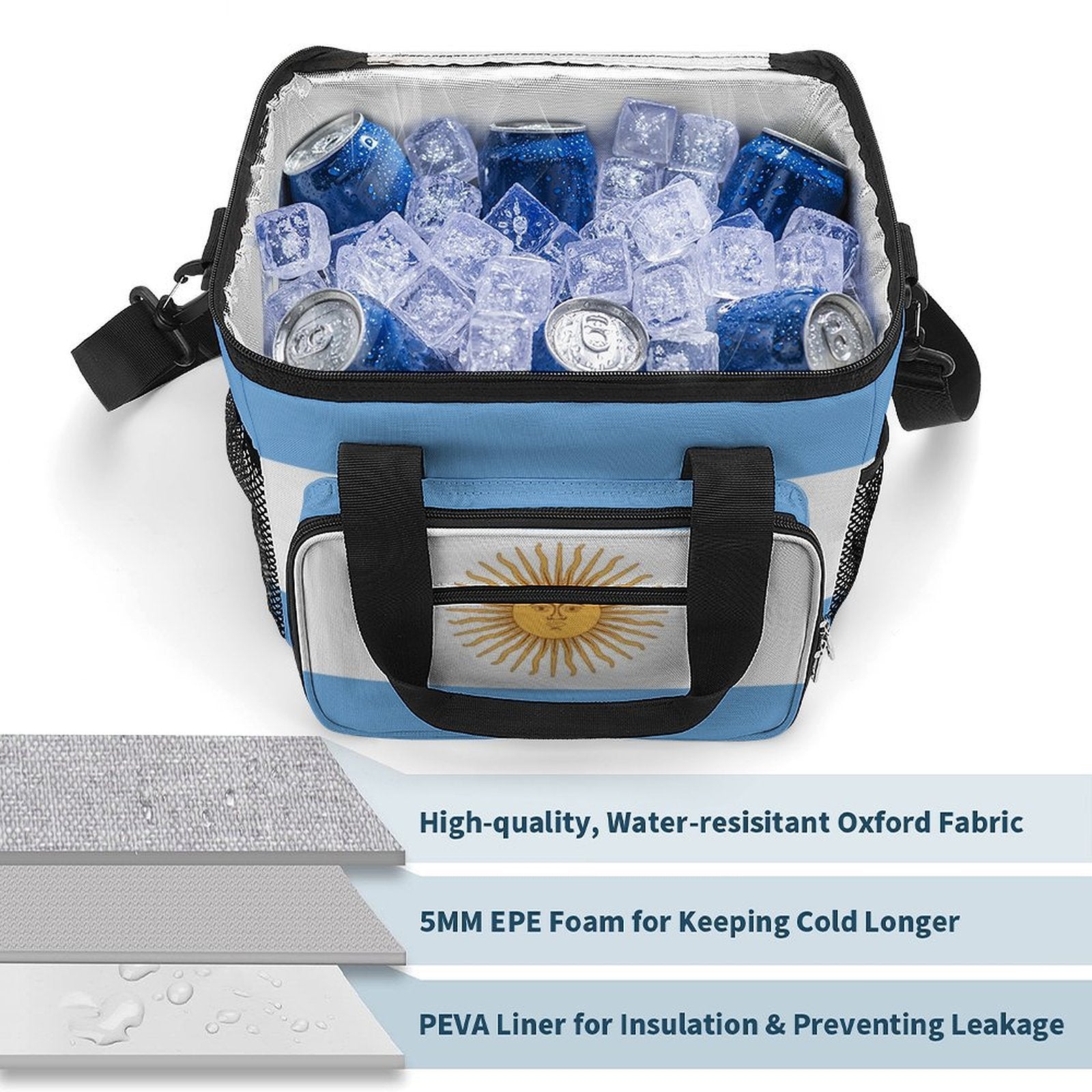 Argentina Flag Cooler Bag