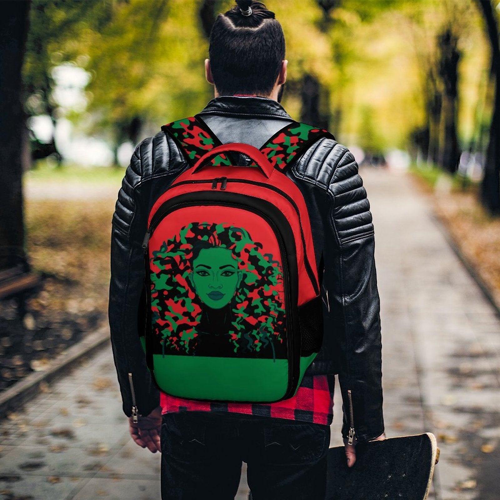 Pan African Girl Casual Backpack