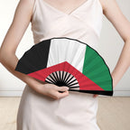 Palestine Flag Double-Sided Custom Folding Fan