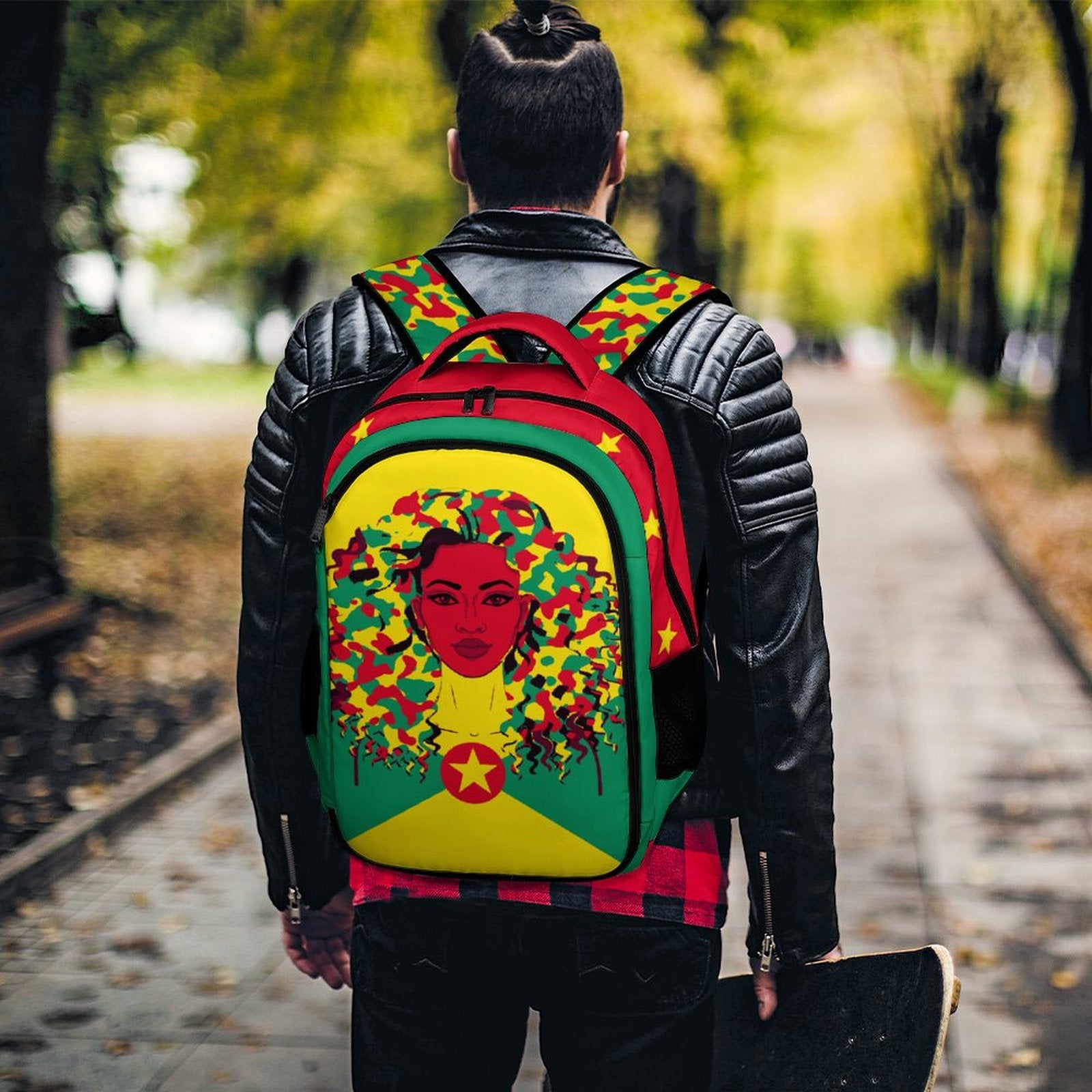 Grenadian Girl Casual Backpack