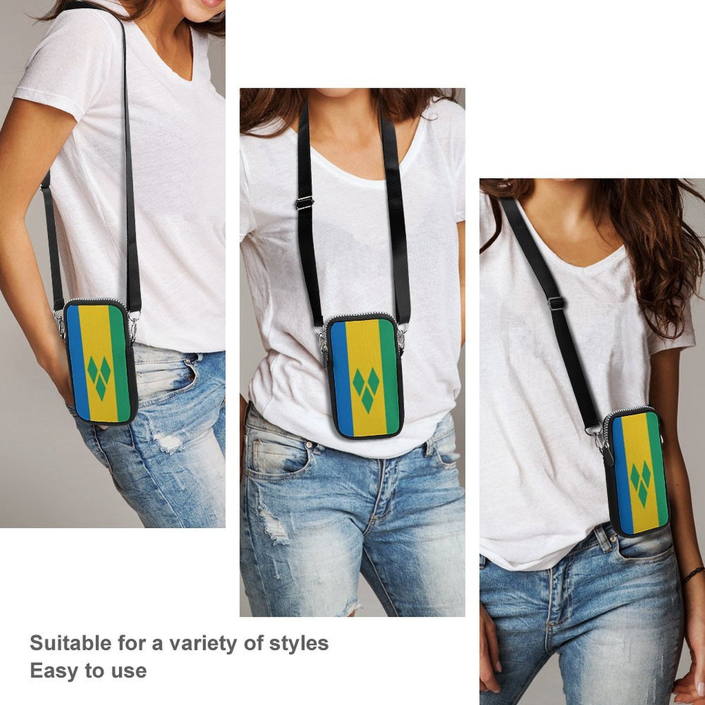 St Vincent Flag Mobile Phone Purse