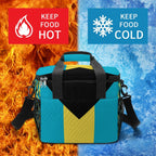 Bahamas Flag Insulated Cooler Bag
