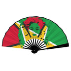 Guyanese Girl Double-Sided Custom Folding Fan