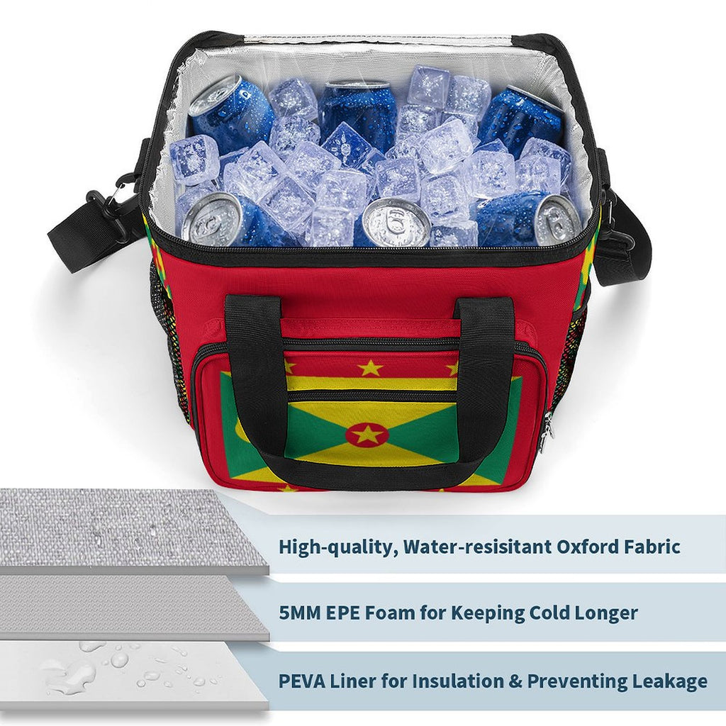 Grenada Flag Insulated Cooler Bag