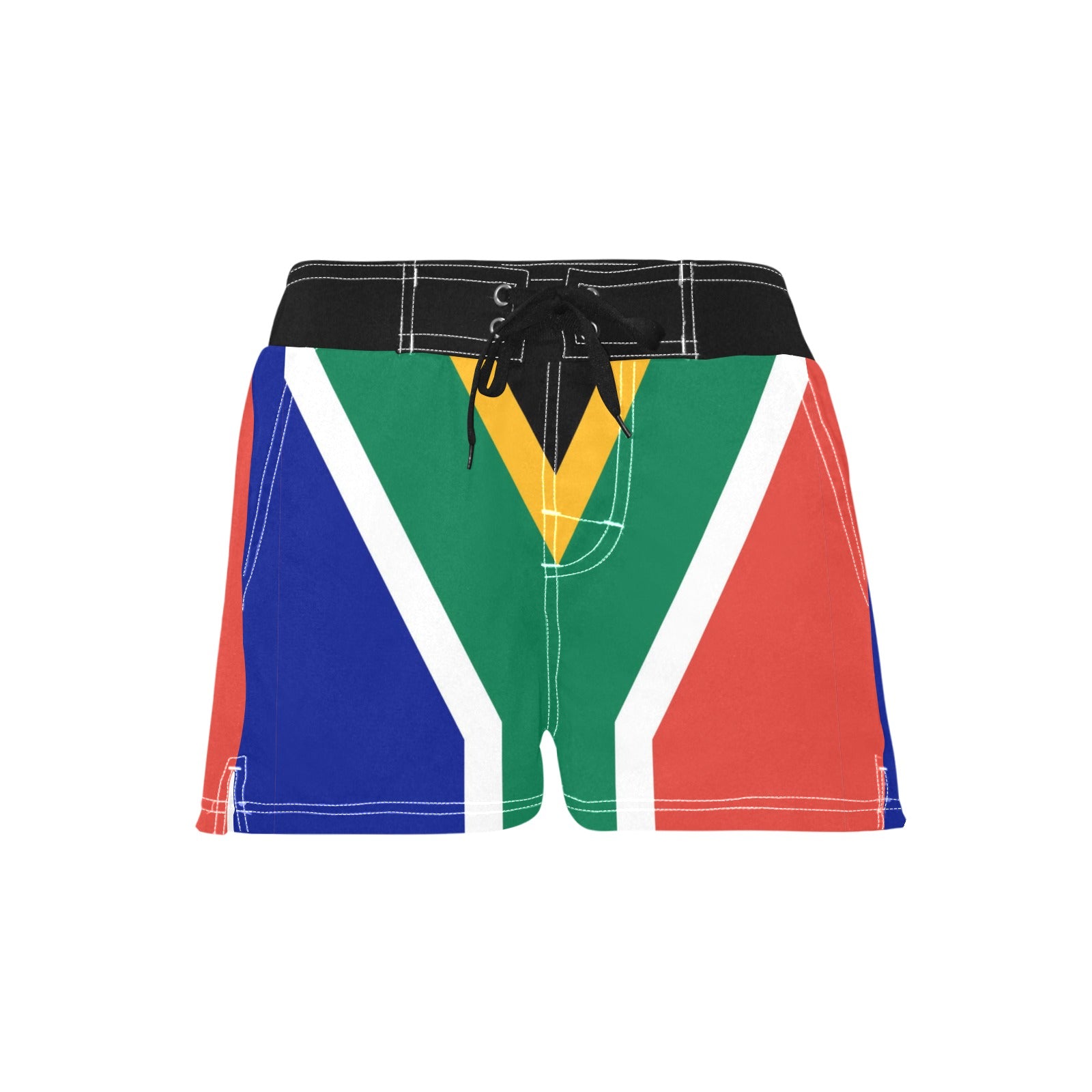 South Africa Flag Women's Casual Board Shorts