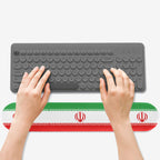 Iran Flag Keyboard Wrist Rest Pad