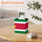 Suriname Flag Square Pen Holder