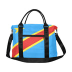 D R Congo Flag Large Capacity Duffle Bag