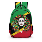 Kittitian Girl Casual Backpack