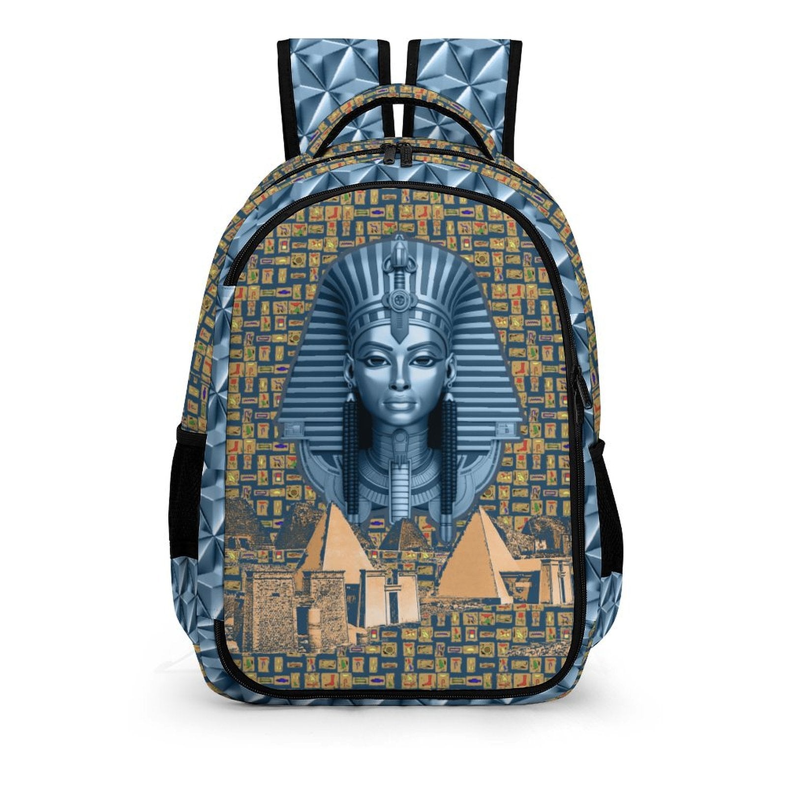 Nubian Queen Casual Backpack (Blue) (5 Colors Available)