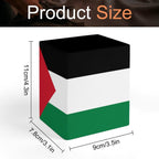 Palestine Flag Square Pen Holder