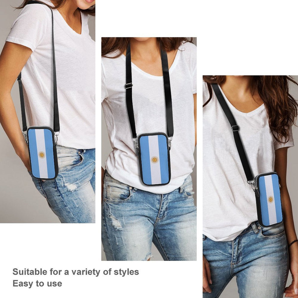 Argentina Flag Mobile Phone Purse