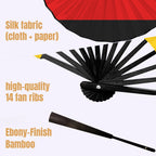 Germany Flag Double-Sided Custom Folding Fan